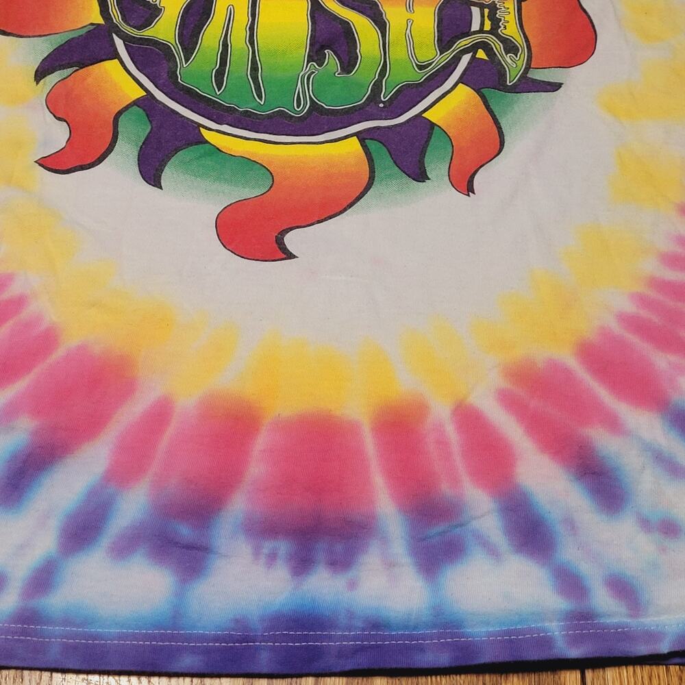 Original Vintage 1998 PHISH Summer Tour Tie-Dye T-SHIRT Tee XL Phish Rare Delta - Picture 8 of 16